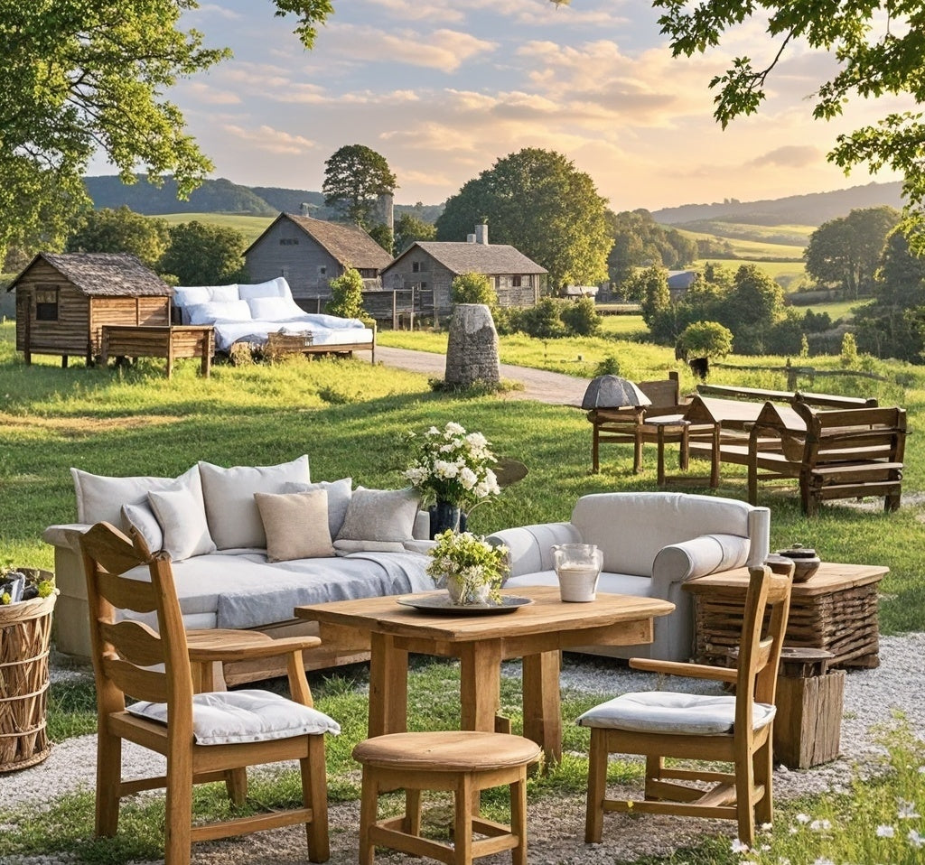 The Natural Tranquility of Country Style