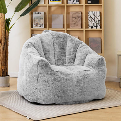 DKLGG Large Bean Bag Chair with Luxurious Padding - Perfect for Lazy Days in the Living Room