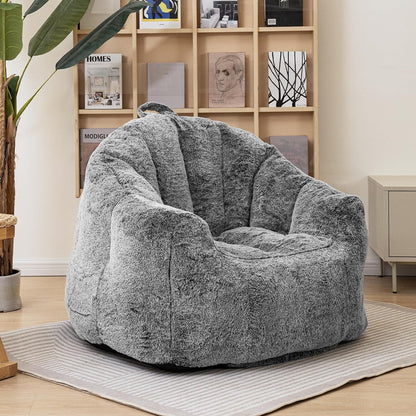 DKLGG Large Bean Bag Chair with Luxurious Padding - Perfect for Lazy Days in the Living Room