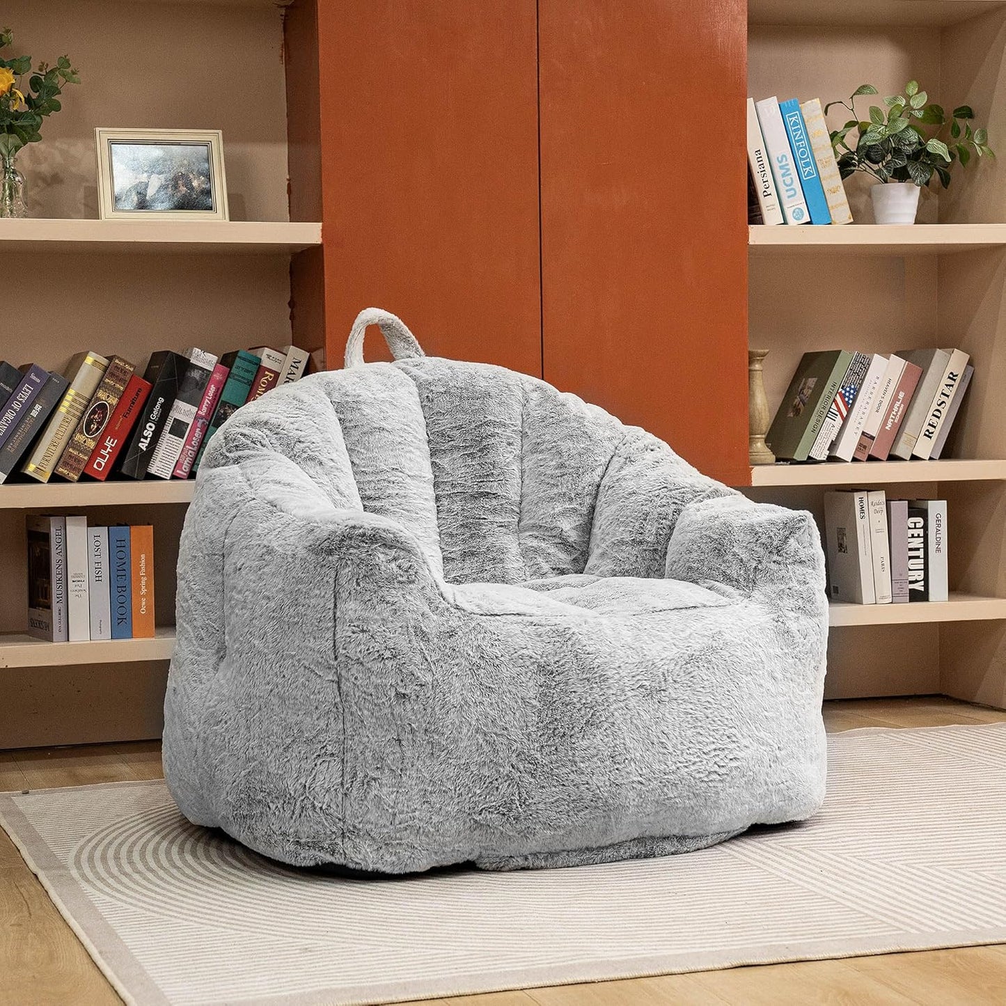 DKLGG Large Bean Bag Chair with Luxurious Padding - Perfect for Lazy Days in the Living Room