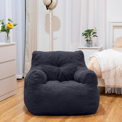 DKLGG Bean Bag Chair with Soft Tufted Padding - Perfect for Any Living Space