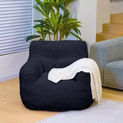 DKLGG Bean Bag Chair with Soft Tufted Padding - Perfect for Any Living Space