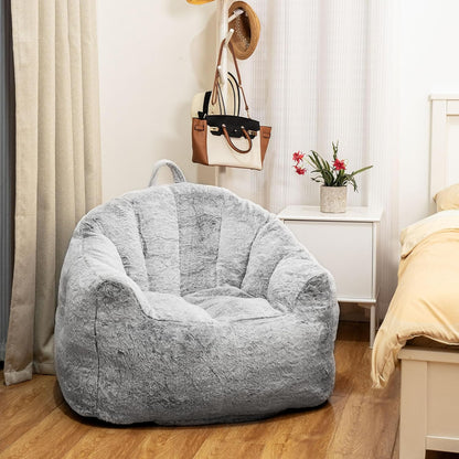 DKLGG Large Bean Bag Chair with Luxurious Padding - Perfect for Lazy Days in the Living Room