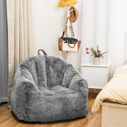 DKLGG Large Bean Bag Chair with Luxurious Padding - Perfect for Lazy Days in the Living Room